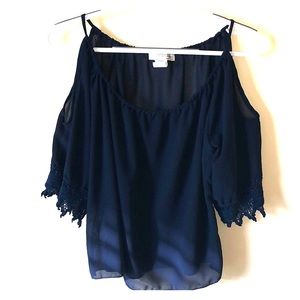 Off the shoulder blouse